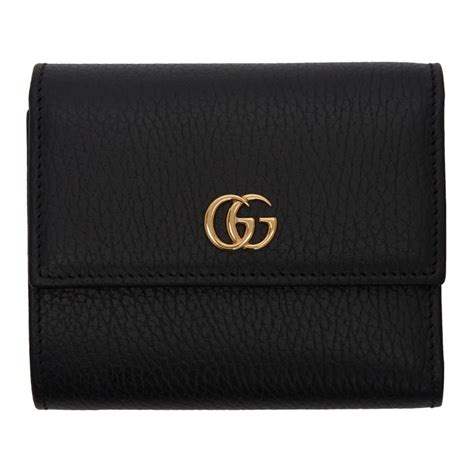 Gucci Trifold Leather Wallet 